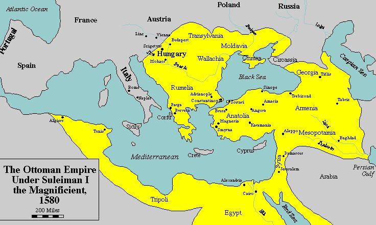 Reasons for Exploration Ottoman Empire: made traveling to the East by