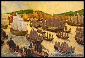 Zheng He Sailed from China around 1405-1433 first voyage consisted of a fleet of around 300