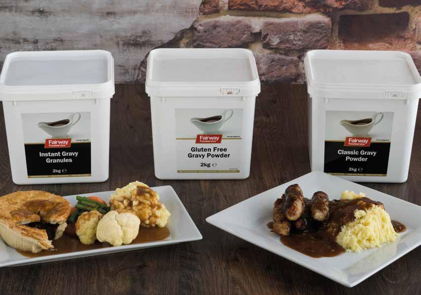 Gravy, Bouillon & Sauces Fairway Gravies and Bouillons have the