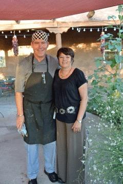 Kevin and Anja Bladergroen Blade s Bistro, Placitas NM Tucked away in the serene town of Placitas, Blades Bistro offers savory European and American influenced cuisine, a warm atmosphere and an