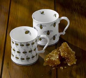 London Tankard Size: 12fl.oz / 360ml Honeybee tea towels are also available in this collection.