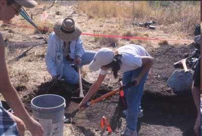 Archeologists Are scientists who learn about early people by excavating and studying the