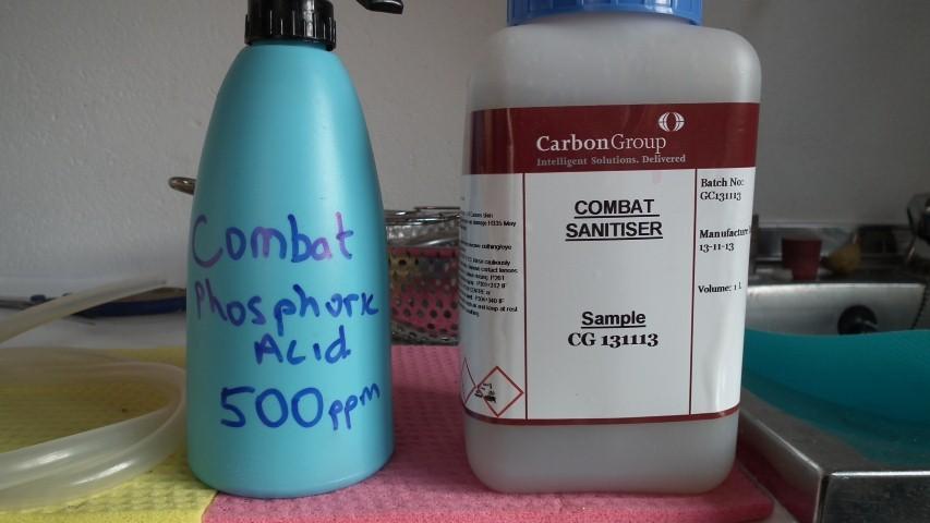 Instant spray sanitiser & bottle is vital We recomend