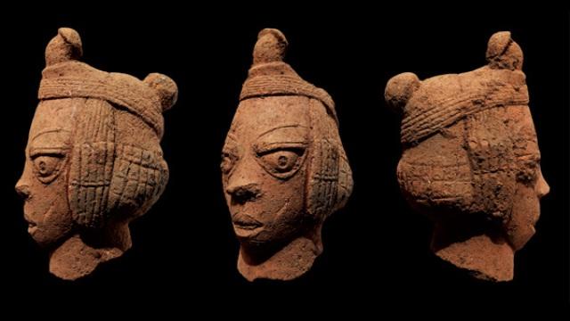 Archaeologists have determined that most of the life size terracotta heads, were sculpted by hand, which is evidence of an advanced artistic society in West African that existed contemporaneously
