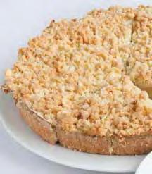TARTS NEW NDE2 Deep Dish Apple Crumble Pie (pre-portioned) Slices of juicy