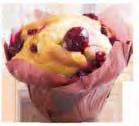 814242 BLUEBERRY WRAPPED 826448 CRANBERRY CHEESECAKE A moist lemon muffin filled