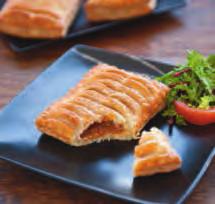HOT SAVOURY PASTRY 7985 Chicken Curry Slice Tender chicken in a spicy curry sauce,