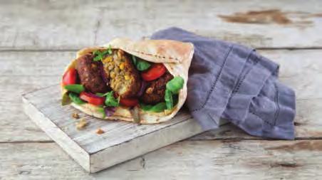 HOT SAVOURY SNACKS 828125 Falafel 35g Flavoursome Middle Eastern fried patties made of chick peas,