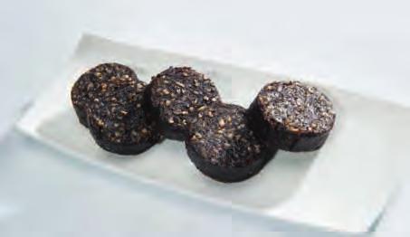 BREAKFAST 1250 Black Pudding Sliced Fully cooked, pre-sliced traditional black