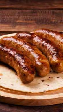 Units: 30 Weight: 165g 12-15 mins/190 C 169466 Battered Sausage Mild flavoured