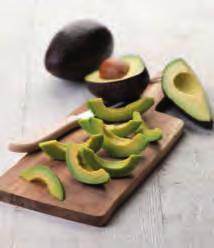 VEGETABLES 44018 Sliced Avocado High quality avocado slices ensuring consistency and avoiding discolouration.