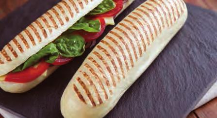 Panini - Oval Nutty sesame seeds and fragrant nigella seeds top this