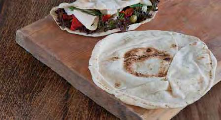 WRAPS AND FLAT BREADS HIESTAND PITA Pitta Bread An authentic Middle Eastern flatbread ideal