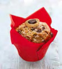 Units: 24 Weight: 120g 2 hours / 19-23 C 833713 Mocha Muffin A rich and moist