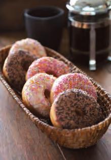 Units: 36 Weight: 60g 4584 Chocolate Iced Donuts x 36 A soft doughnut topped with a sweet