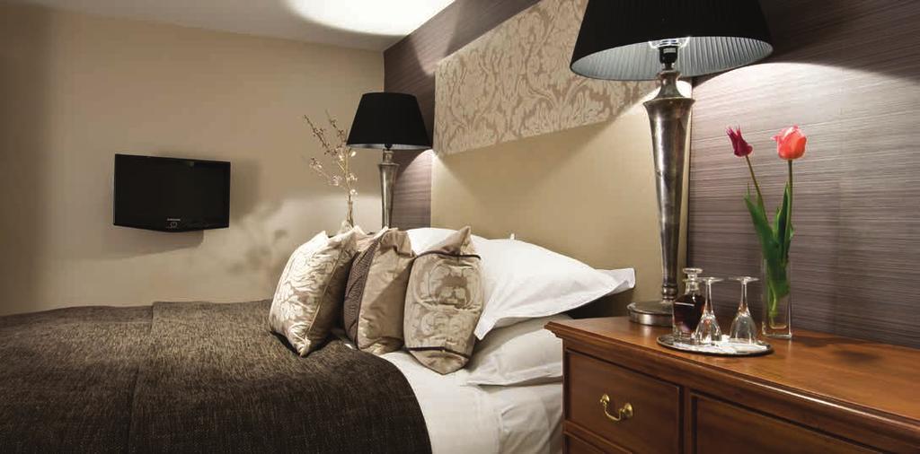 Waking up in one of our luxurious en-suite bedrooms with views of ever-changing highland scenery never fails to