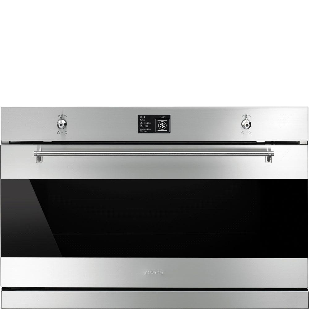 SFP9395X 90cm "Classic" Pyrolytic Multifunction Oven,Finger Friendly Stainless Steel and Eclipse Glass Energy Efficiency Class B EAN13: 8017709212575 12 functions Inc.