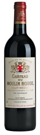 50 Chateau du Moulin Rouge Cru Bourgeois Haut-Medoc Deep ruby red with dark cherry red highlights.