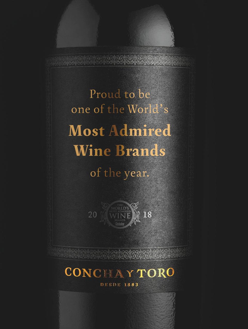 VIÑA CONCHA Y TORO REINFORCES ITS PREMIUM WINE CATEGORY With a strategy that responds to the new challenges of a dynamic and competitive environment, aimed at sustaining its growth in value and