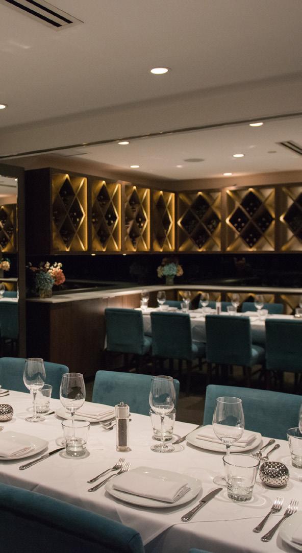 EVENTS & PRIVATE DINING Whether you are looking for a private dining room, lounge space or a