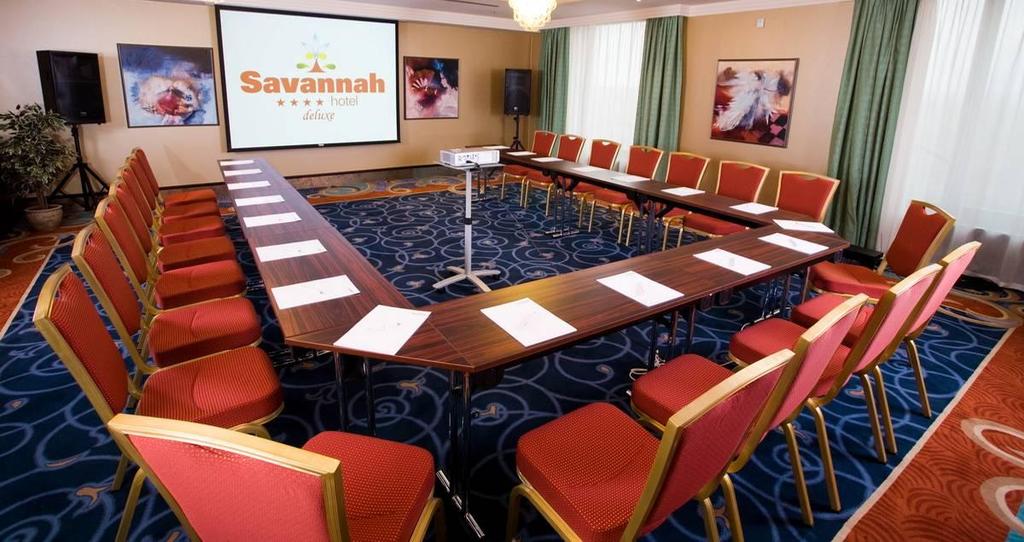 Hotel Savannah**** deluxe YOUR MEETING PLACE The brand new four-star, deluxe Hotel Savannah, CZ - Znojmo, Chvalovice-Hatě is the ideal location for all types of professional and personal events,