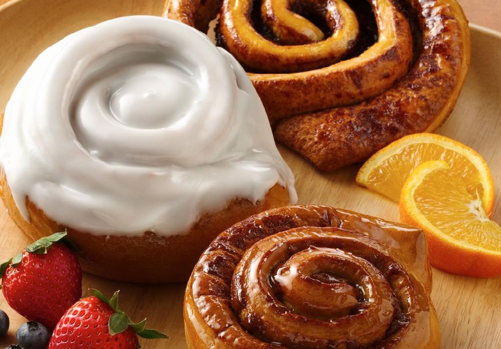 CINNAMON ROLL PORTFOLIO SUPREME VALUE SPECIALTY FREEZER TO OVEN (FTO) THAW PROOF BAKE (TPB) THAW PROOF BAKE (TPB) SMALL 205357000 200/1.5 OZ 102568000 288/1.5 OZ 102560000 360/1.
