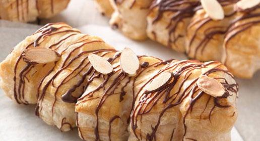 Premium quality and exceptional taste Prefilled puff pastry items