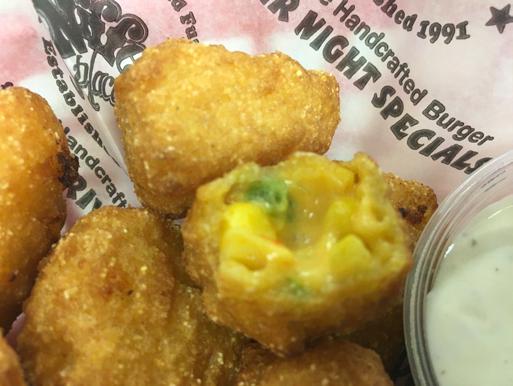Corn Nuggets Niffer s famous corn nuggets! Sweet and delicious, served with Niffer s own honey mustard. 6.