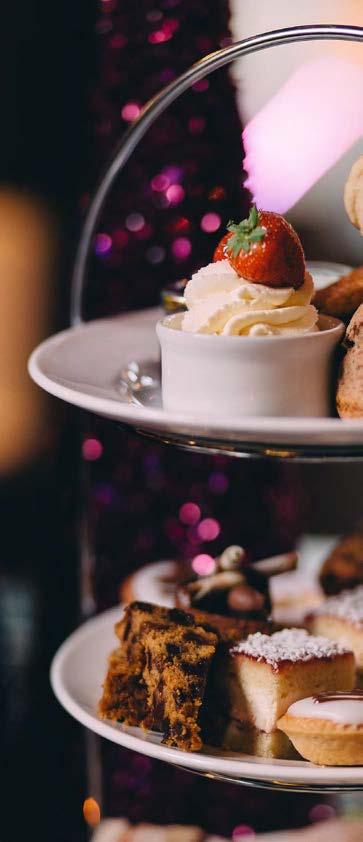 FESTIVE AFTERNOON TEA EVERYDAY THROUGHOUT DECEMBER, 12-5PM Enjoy our famous afternoon tea with a festive twist.