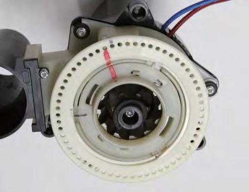 take out the motor for dispenser valve 4.3.