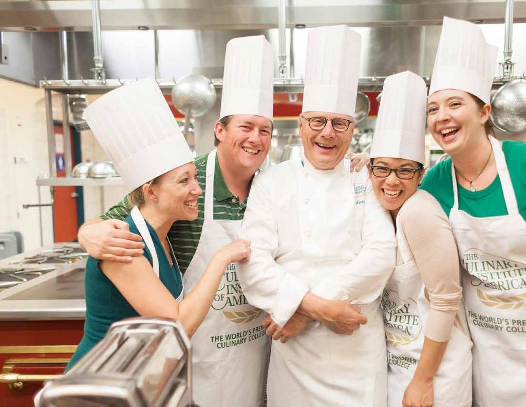 Private Classes Whether you want to have fun with friends or bond with co-workers, a private class at The Culinary Institute of America is the perfect solution.
