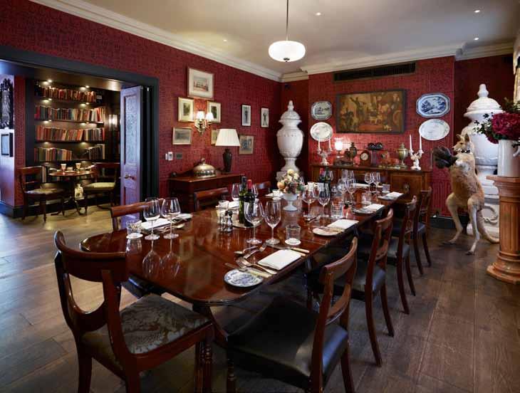 The Games Room Located in the heart of historic Clerkenwell - an area of London steeped in history our Clerkenwell Townhouse is inspired by the adventures and amours of an imaginary Great Aunt