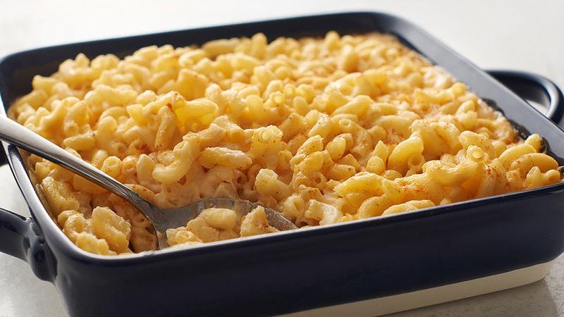 5 Homemade Baked Mac and Cheese 1 ½ cup Elbow Macaroni 1 ½ tbsp. Butter 1 ½ tbsp. Flour 1 ½ cup Milk 10 oz. Extra Sharp Block Cheddar Cheese ½ cup Ritz Crackers (crushed) 1.