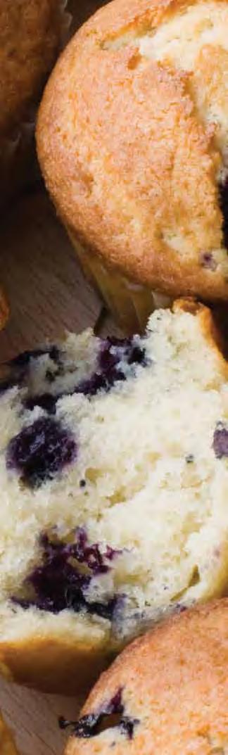 Blueberry Muffins Number of servings: 12 Serving size: 1 muffin ½ cup vegetable oil 1 cup sugar 2 eggs ½ cup low-fat milk 1 teaspoon vanilla 2 cups all-purpose flour 2 teaspoons baking powder ½