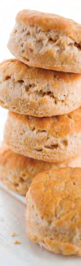 Baking Powder Biscuits Number of servings: 3-4 2 cups flour 1 tablespoon baking powder 1 teaspoon salt 4 ounces (or ½ cup) butter, cold, cut into small cubes 2 /3 cup milk Calories 451 Carbohydrate