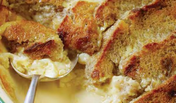 Bread Pudding Number of servings: 6 Serving size: ½ cup Non-stick cooking spray 1 cup day-old whole wheat bread, cut or torn into 1" cubes 2 eggs ½ cup sugar 2 cups nonfat or low-fat milk Optional: ½