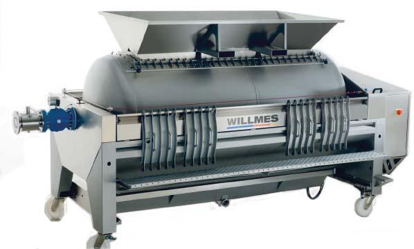 PRESS SOLUTIONS WILLMES GRAPE PRESSES Willmes is the inventor of the modern pneumatic press, as well as the patented central juice extraction systems.