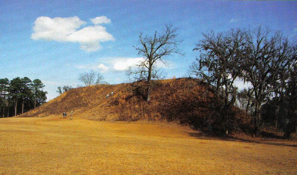 Religion The discovery of burial mounds