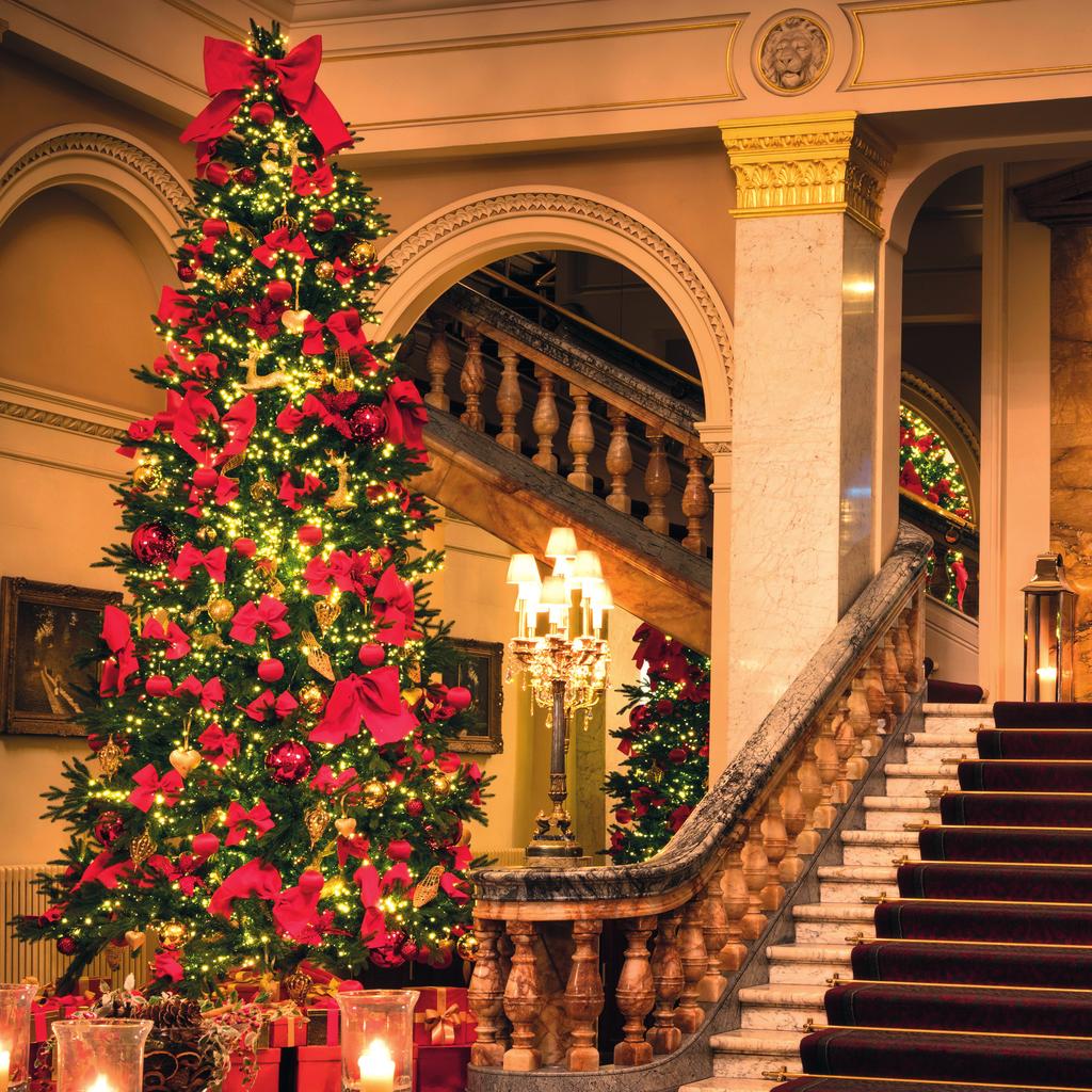 Celebrate Christmas in style at The Grosvenor Hotel Our magnificent Victorian architecture and decor will add sparkle and shine to any festive event, from a family gathering to the office party.