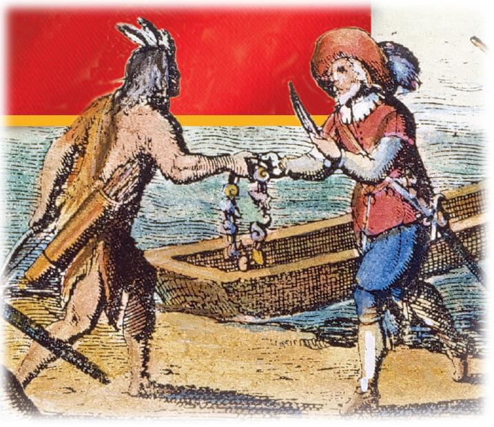 In 1492, Italian mariner Christopher Columbus sailed westward for Spain seeking an alternate route to Asia.