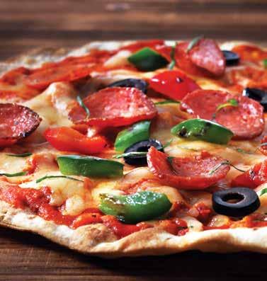 00 Sausages, Bell Peppers, Olives & Mozzarella Cheese Frutti di Mare Pizza $20.