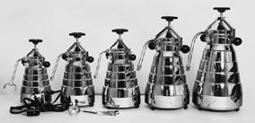 As a draftsman and constructor, he did not rest until his machines could not be further improved. He simply adored the fine art of espresso making.