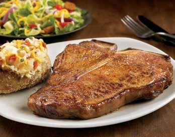 Rp. 334.900 NEW YORK STRIP A thick cut New York Strip steak seared with our secret seasoning blend. The most flavorful steak available. 8 oz. Rp. 269.