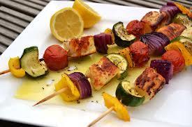 Kebabs Kebabs can be made using many different ingredients. They can be sweet or savoury. We are making savoury kebabs. Choose a range of ingredients from the list below.