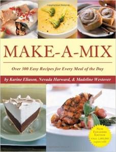 Make-A-Mix is really two cookbooks in one. The cookbook begins with 67 make-ahead shortcut mixes for everything from all-purpose cake mix to meatball mix.