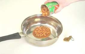 1 Pour Baked Beans