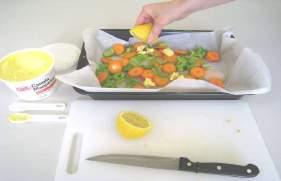 baking dish with greaseproof