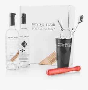 Boyd & Blair 151 Professional Proof Potato Vodka was originated for the cocktail expert or chef for creation of house-made