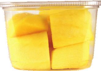 7 4/10z Cups FRESH MANGO CHUNKS - SQUARE DELI CUP Ingredients: Mango Caito Code: