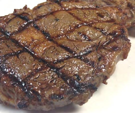 ALL STEAKS ARE HAND CUT & CHAR-BROILED Served with salad bar (one trip), choice of one side or cup of soup (seasonal) & garlic toast: Side options: home-style fries hash browns sweet potato fries